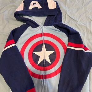 Boys Gymboree marvel captain America hoodie